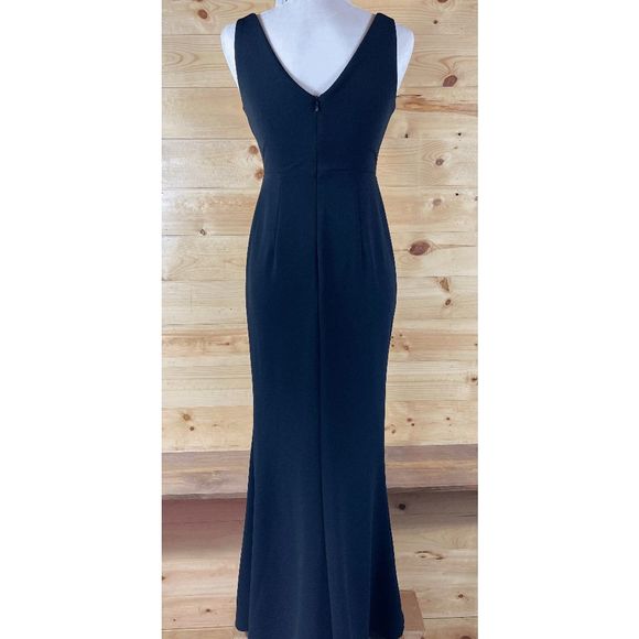 Lulu's Women's Melora Black Sleeveless Maxi Dress Size Small - Picture 3 of 14